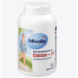 Hàng đức mivolis calcium d3 lọ 300 viên