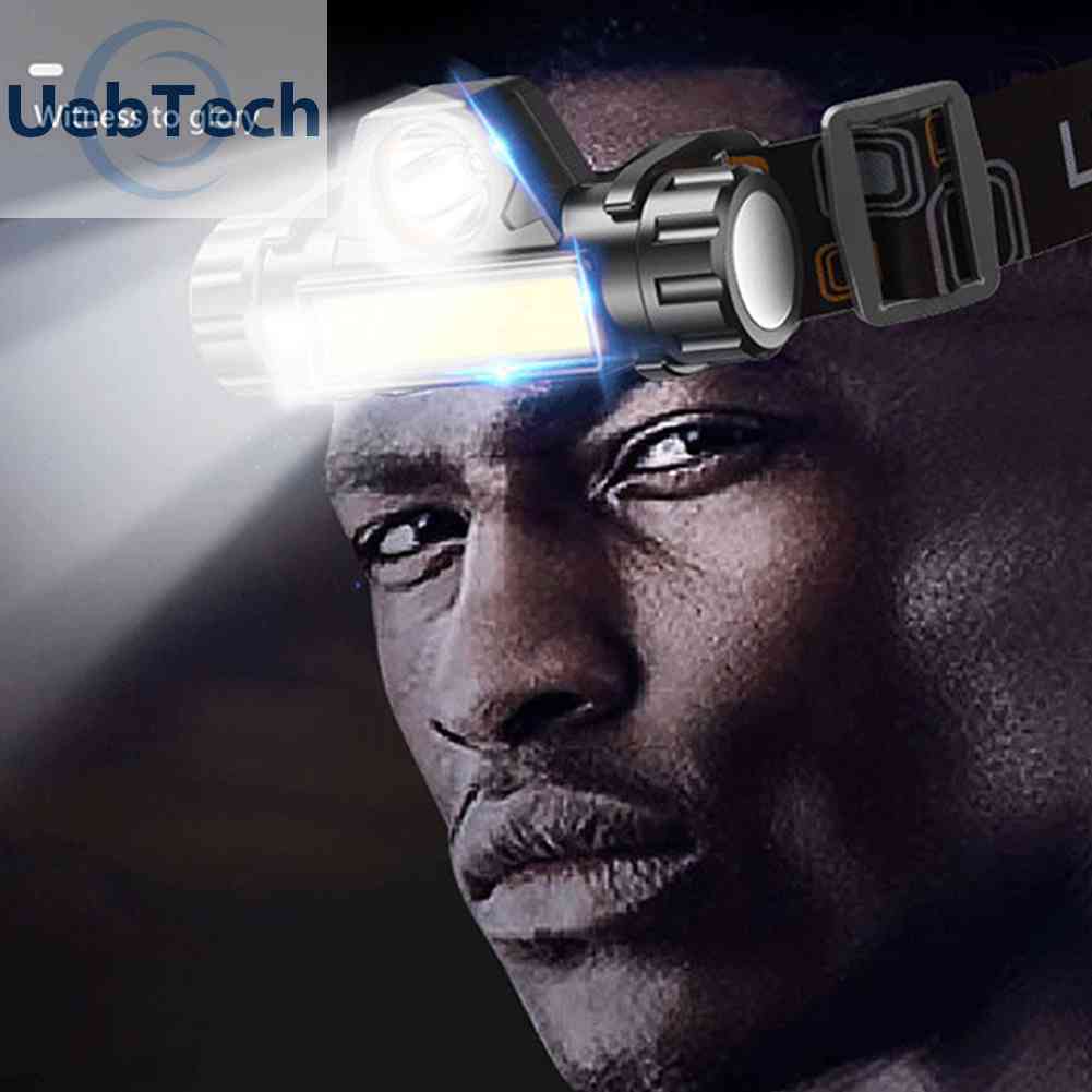 Đèn LED Đội Đầu XPE + COB Chống Thấm Nước