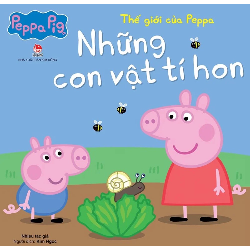 Sách - Thế giới của Peppa - Những con vật tí hon