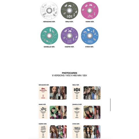 Album OMG Message NewJeans