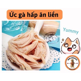 Combo 10 gói ức gà hấp ăn liền Masti cho mèo cưng