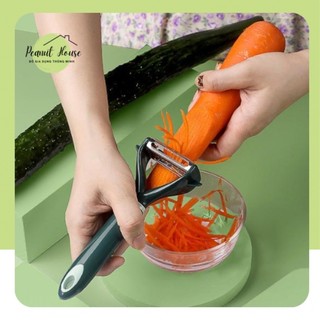 Dụng cụ dao nạo củ quả và bào sợi 2 lưỡi kép đa năng tiện dụng