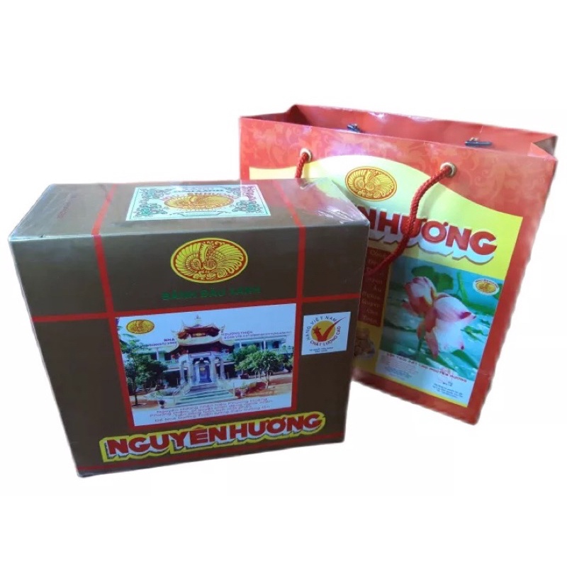 Combo 5 hộp bánh đậu xanh Nguyên Hương 320gram - Đặc sản Hải Dương