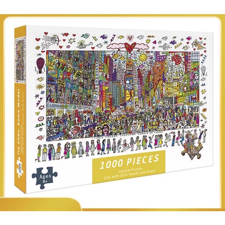 Bộ Tranh Ghép Hình 1000 mảnh Jigsaw Puzzle, Đồ Chơi Giáo Dục Giúp Bé Thông Minh, Kích thước 50x70cm