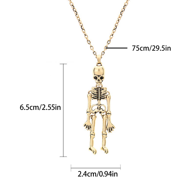 Gdt Vòng cổ Mặt Hình Bộ Xương Bàn Tay Có Từ Tính Dành Cho Cặp Đôi ​Vòng cổ Tình Bạn Phong Cách Punk