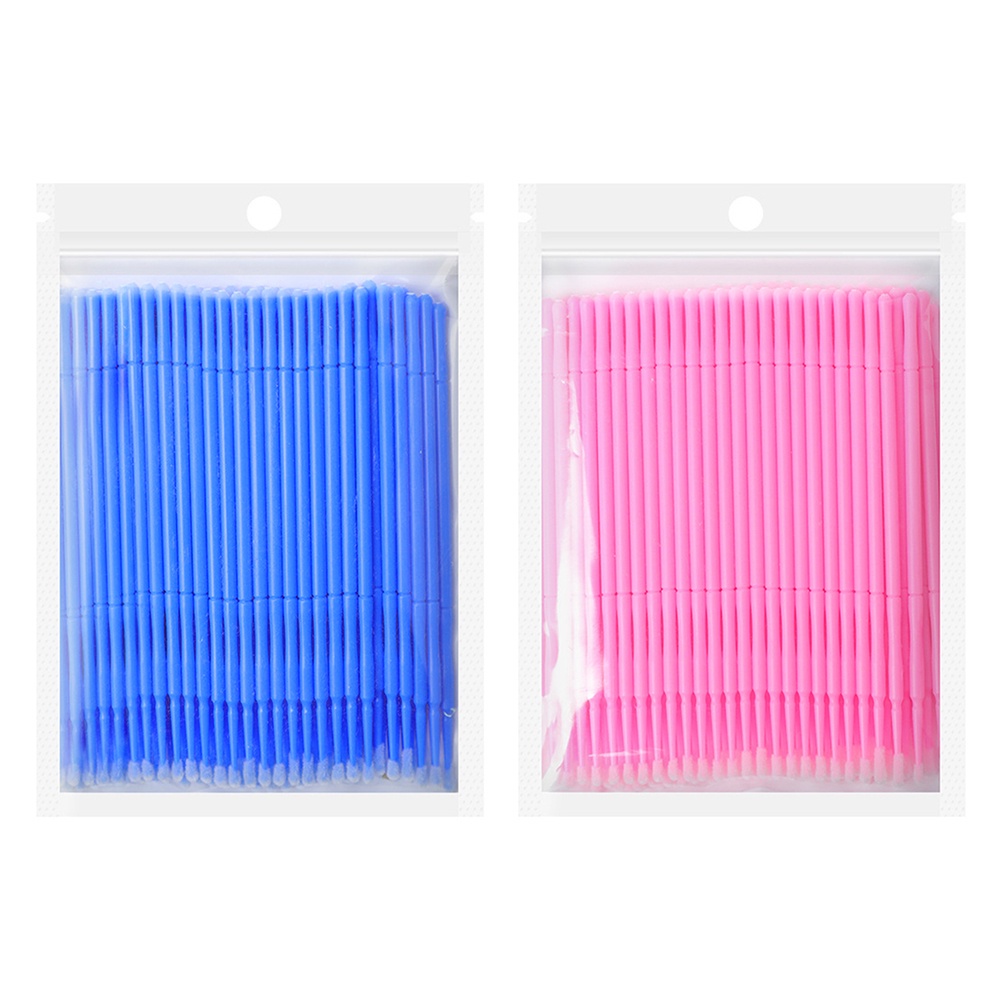 Set 100 Bàn Chải Đánh Răng Vi Linh Hoạt Phù Hợp Cho Làm Việc Và Nối Mi JP HB