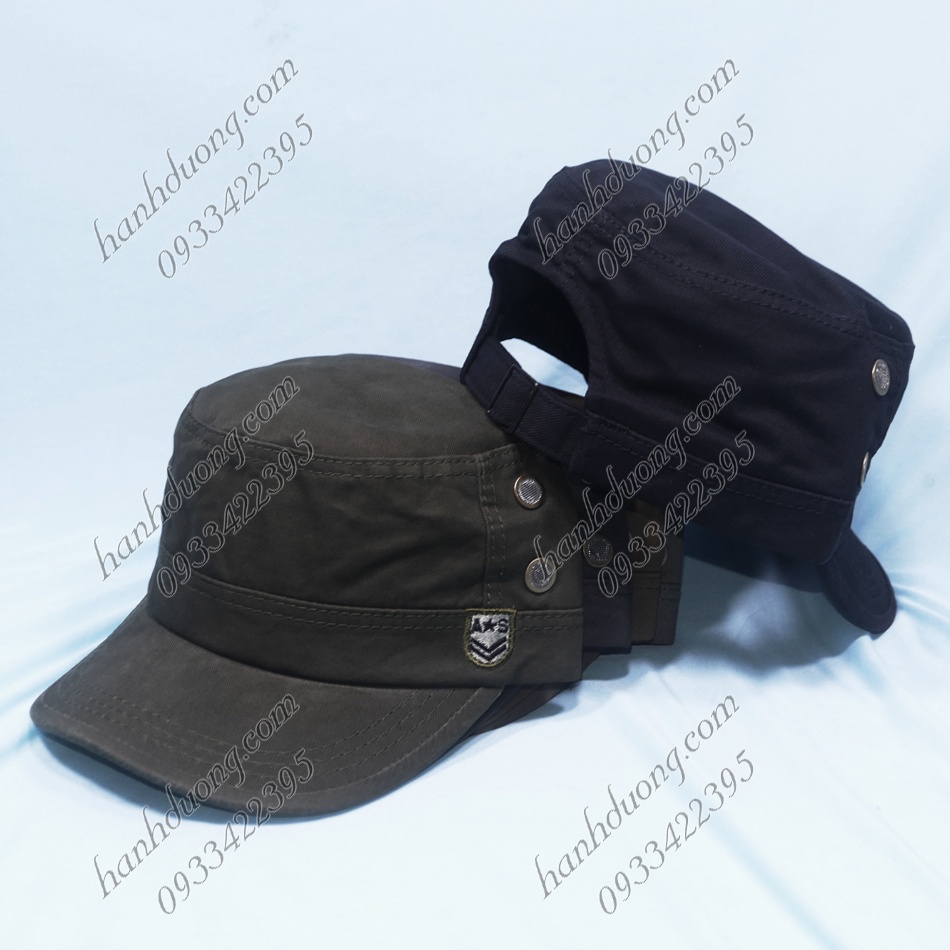 Nón kết đầu bằng vòng đầu từ 56-60cm mũ lưỡi trai nam AS có khóa tăng giảm size phù hợp cho cả nam và nữ