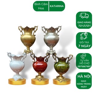 Bình cắm hoa,chất liệu nhựa composite mã BH74, bình hoa giới giải trí katarina