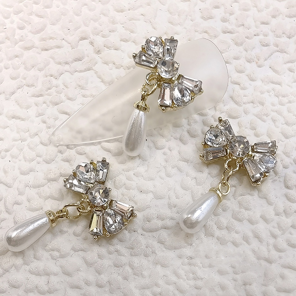 Set 3 Hộp Phụ Kiện Trang Trí Móng Tay Siêu Nhẹ