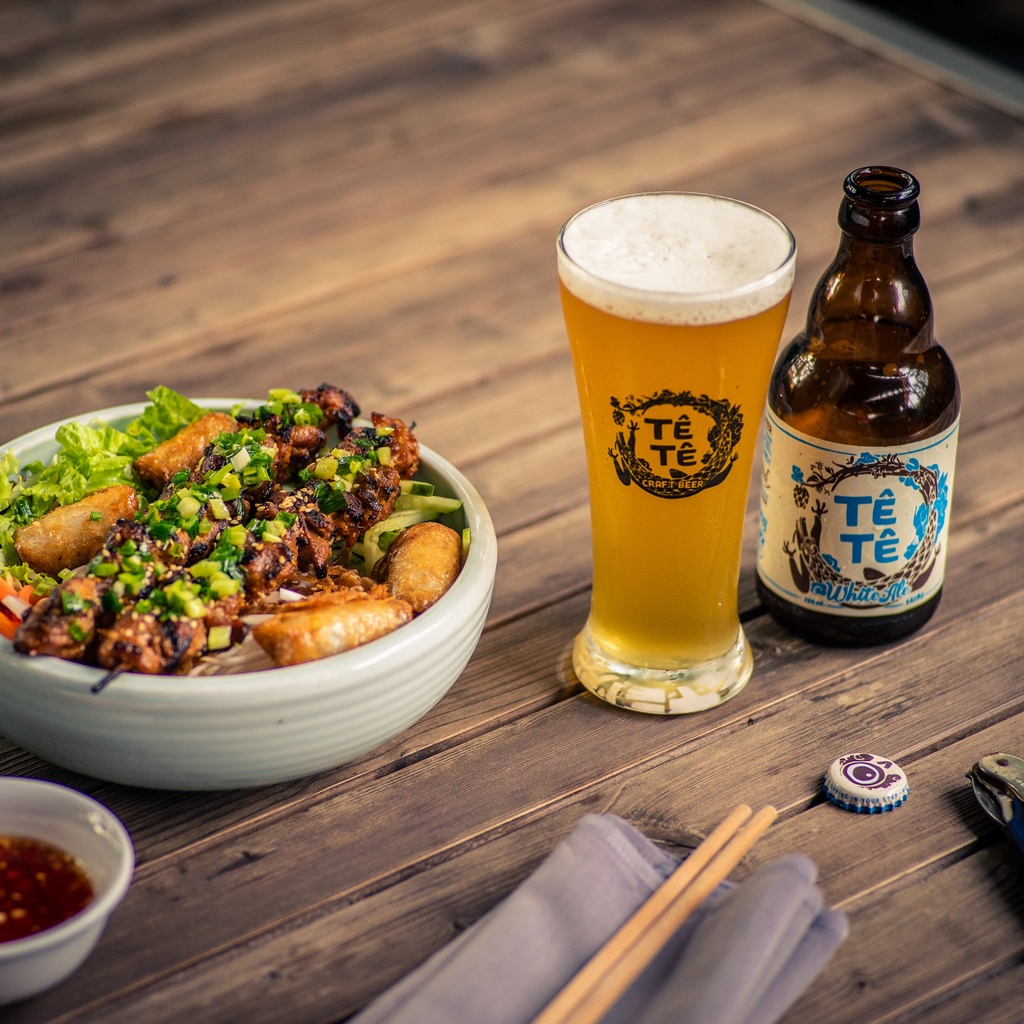 6 CHAI Bia Thủ Công TÊ TÊ WHITE ALE Chính Hãng