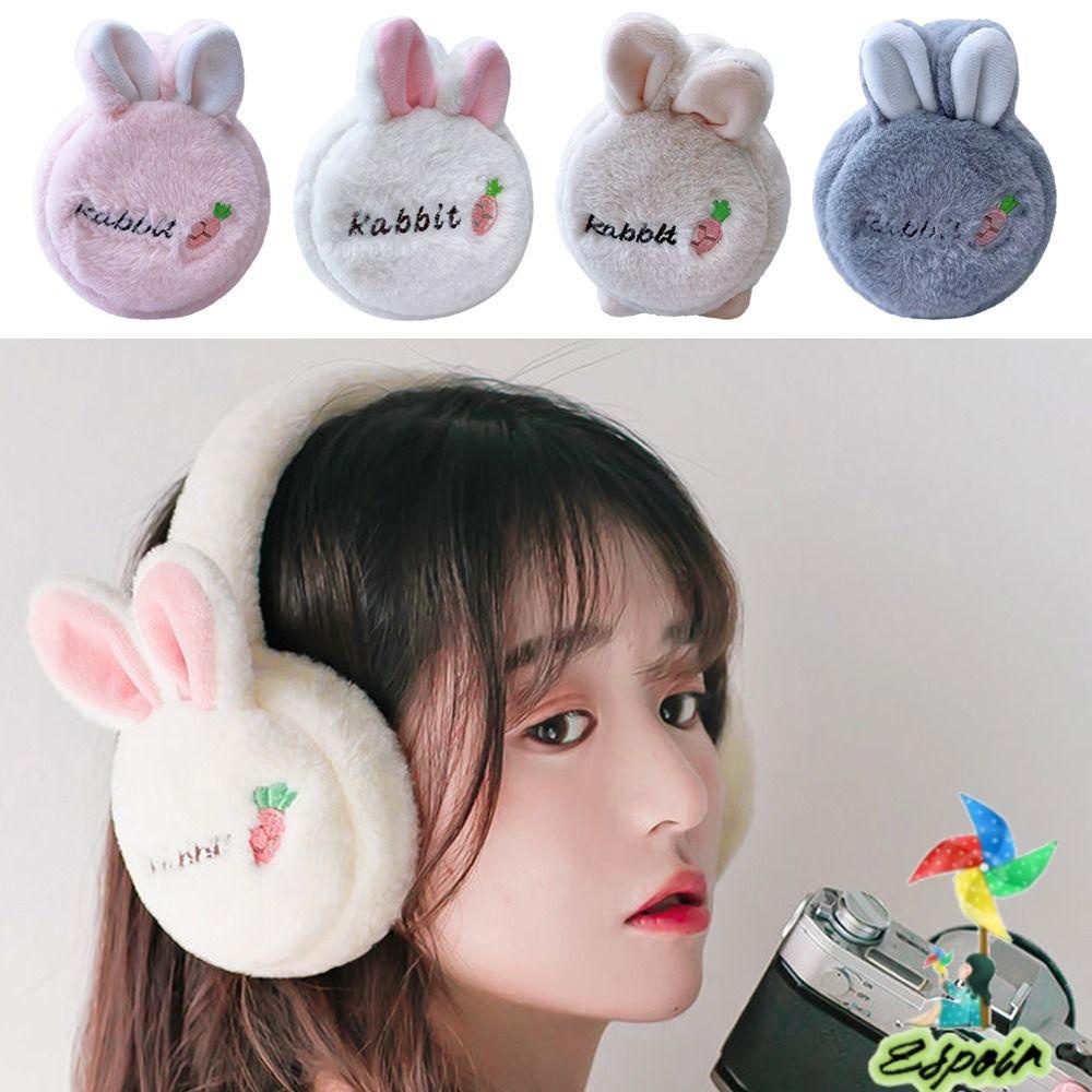 Đệm Bọc Tai Nghe Mùa Đông Bằng Lông Nhung Mềm Mại Cho Nam Và Nữ