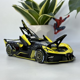 Mô hình siêu xe Bugatti Bolide tỷ lệ 1:24 bằng kim loại mẫu Hypercar đẹp nhất thế giới