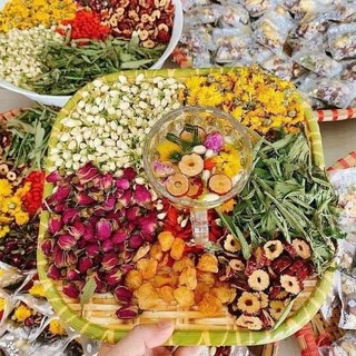 Trà dưỡng tâm mix hoa quả 500g