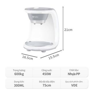 Simplus Máy Pha Cà Phê Mini Tự KFJH006 Động Kiểu Mỹ Pha Nhỏ Giọt Máy Pha Trà Bình Pha Cà Phê