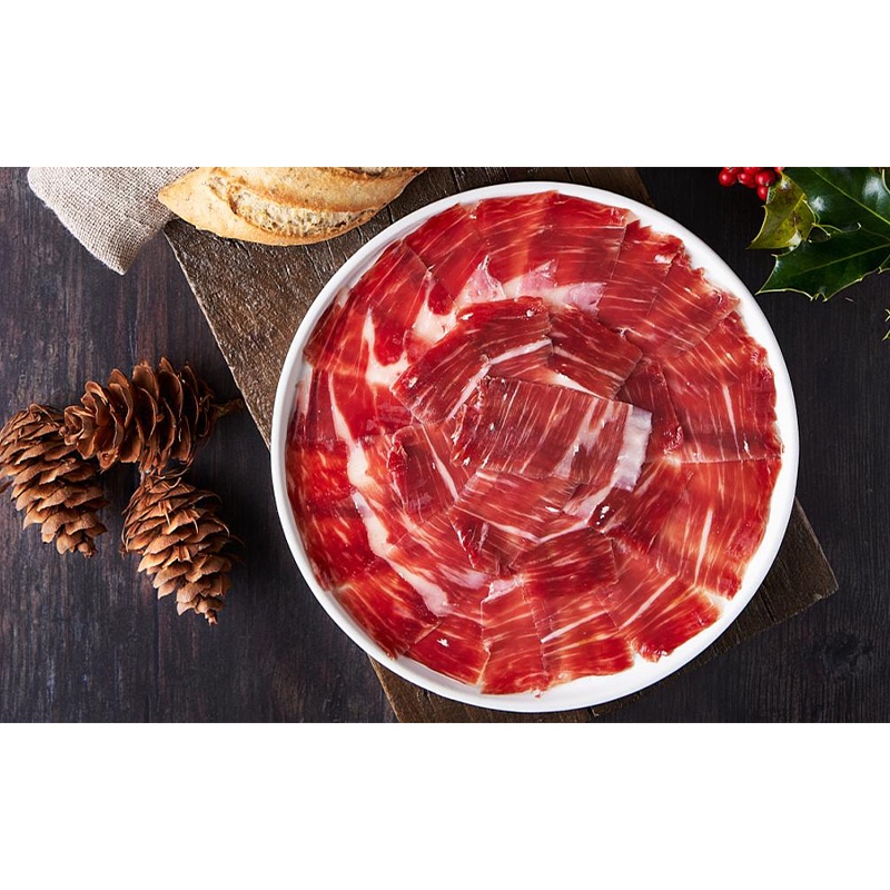 Đùi Sau Heo Muối Iberico Cebo Muối 24 Tháng Cắt Lát 100g