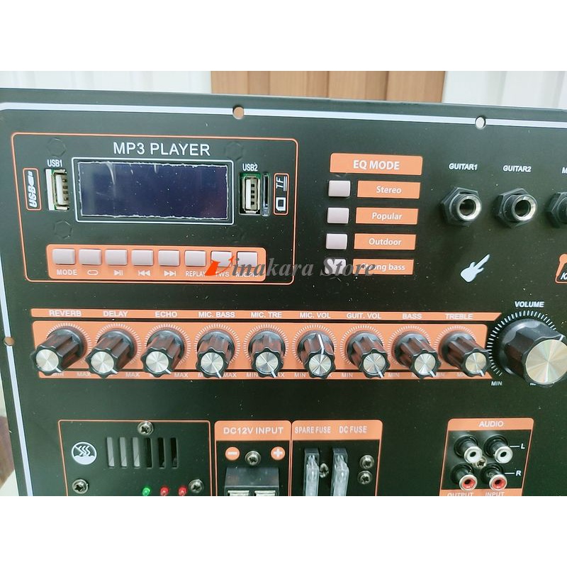 Bo mạch loa kéo - reverb DSP - delay - 5 tấc đơn - 4 tấc đôi - 19x38