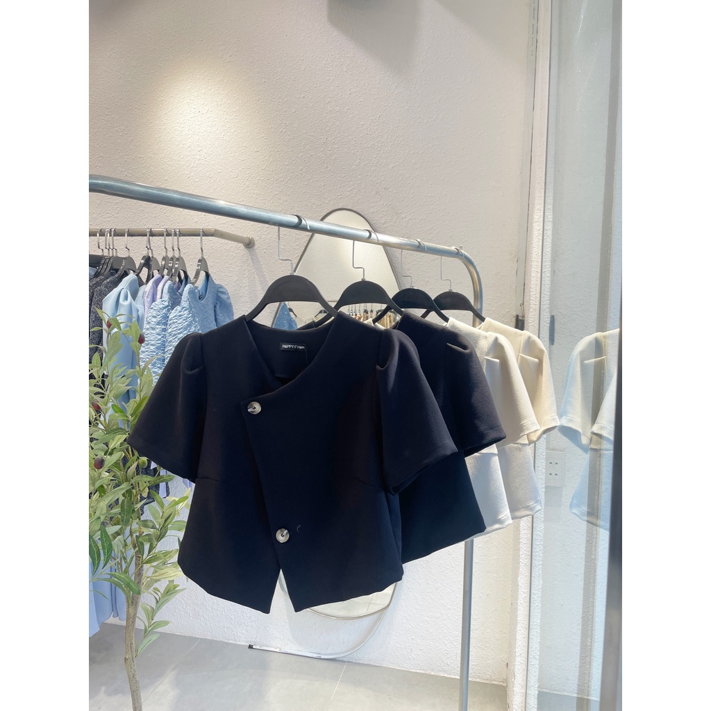 Áo vạt chéo 2 nút