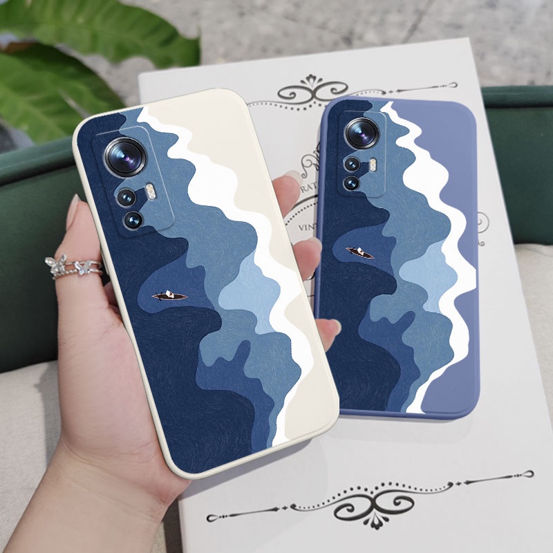 Ốp Điện Thoại Hình Thuyền Sáng Tạo Cho Xiaomi Mi 12 12X 12S 11 Pro Lite Ultra 11Lite