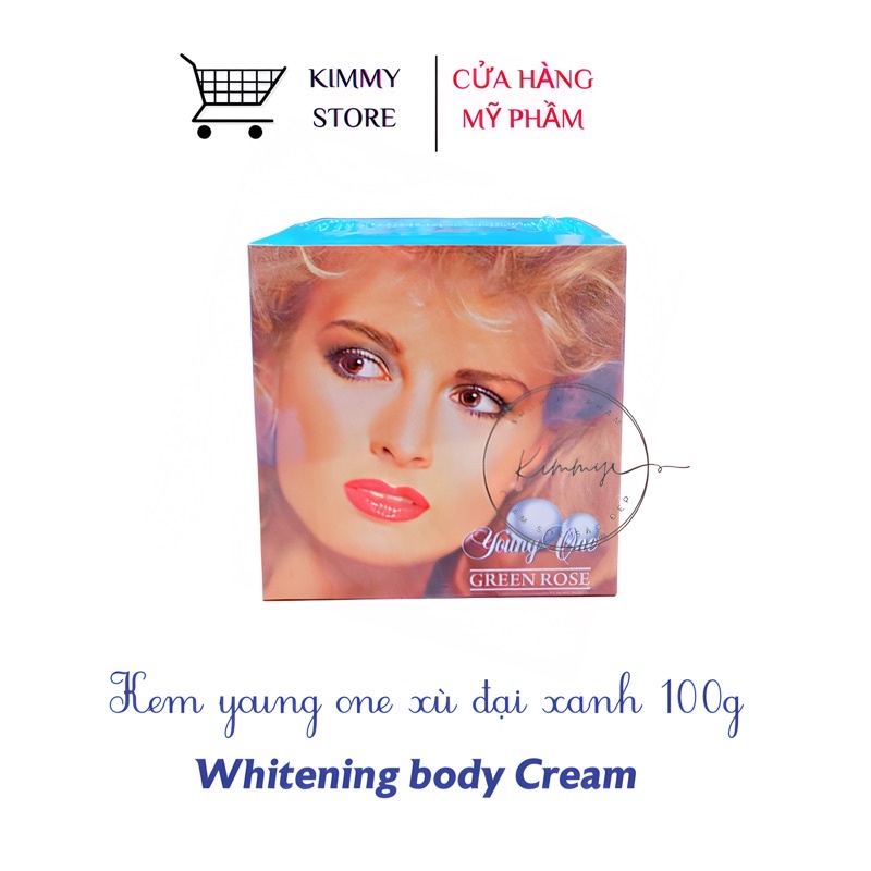 Lẻ hủ 100g kem xù xanh