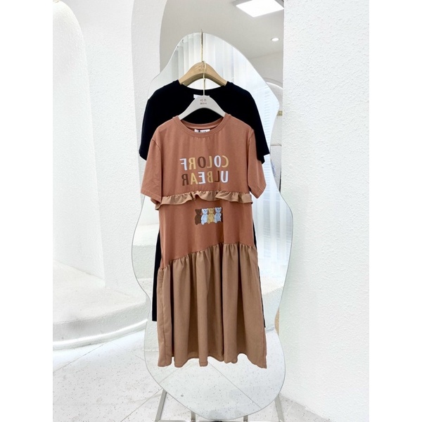 Váy suông phối new