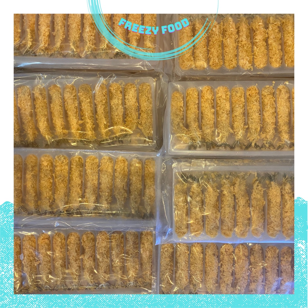 - Tôm lăn bột Tempura hàng XK Nhật - Khay 10 con