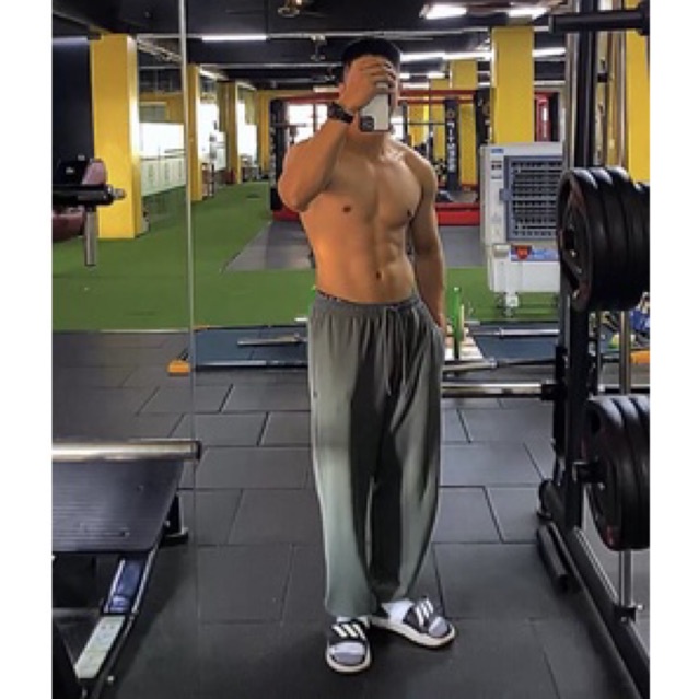 Quần Sweatpant hiệu GIJAY Nga_Dark Green