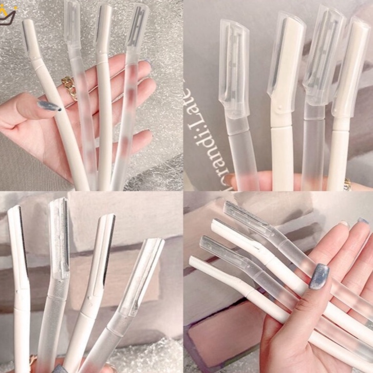 Dao cạo lông mày bằng thép không gỉ an toàn tiện dụng - Thỏ Beauty