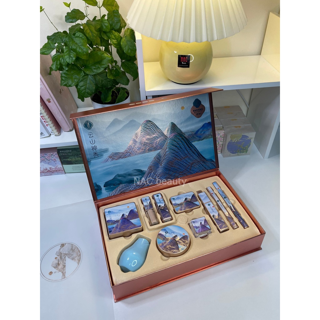 Set trang điểm 10 món mỹ phẩm Yuli Yula cao cấp - Bộ trang điểm kèm túi - Qùa tặng Youliyoula Kaqili