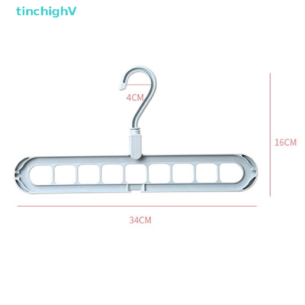 [TinchighV] Thanh treo móc quần áo Bằng Nhựa Nhiều Cổng Giúp Tiết Kiệm Không Gian [Mới]