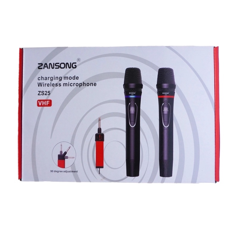 Micro Karaoke Ko dây đa năng Zansong ZS25 kèm đầu thu