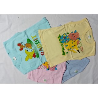 Áo sát nách màu sơ sinh 100% cotton