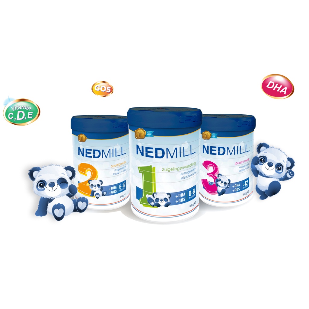 Sữa Nedmill  nhập khẩu hà lan.