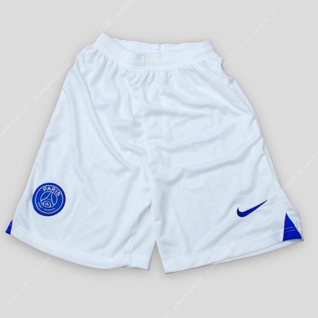 Bộ Quần Áo Đá Banh CLB PSG màu trắng hàng cao cấp 2022/23