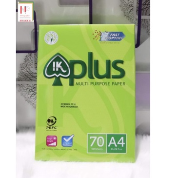 Giấy A4 IK Plus 70gsm