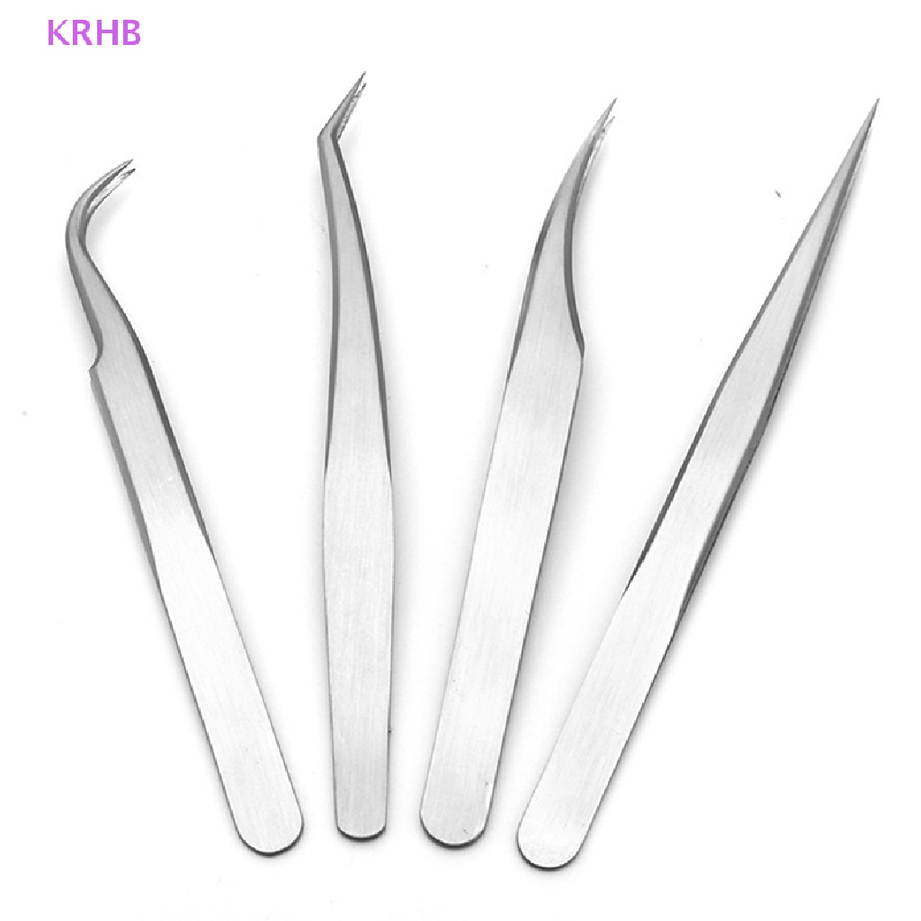 1 Nhíp Nối Mi / Lông Mày Bằng Thép Không Gỉ Chống Tĩnh Điện Mới