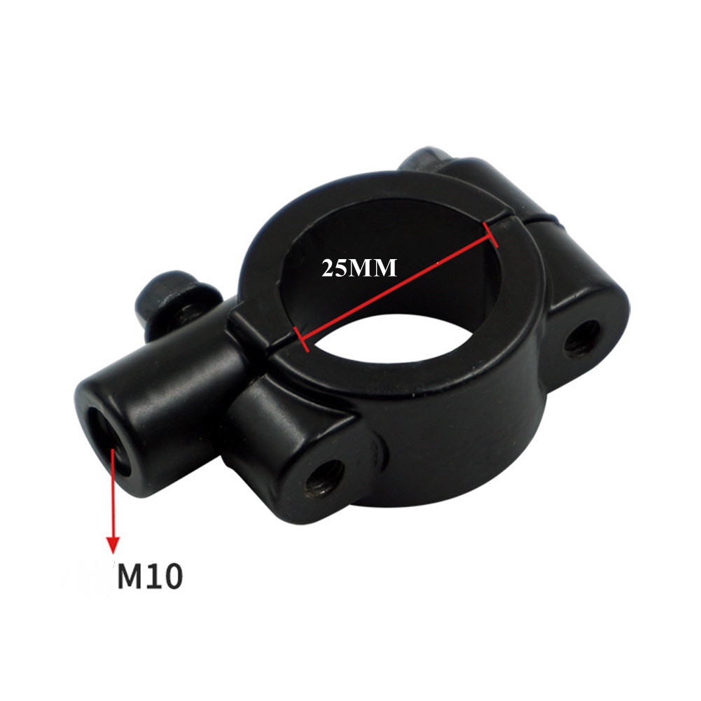 Mirror Mounts Bar Black Brand Handle Inch Made From Good Alluminum Alloy