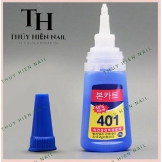 Keo dán móng giả, nail chính hãng, đầy đặn, keo waloc, keo 401, keo mxbon.