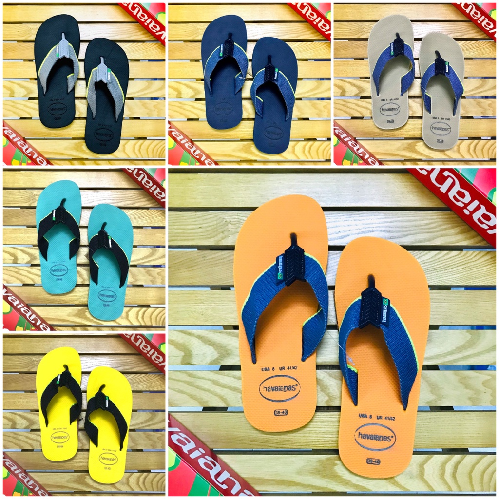 Dép Havaianas Nam Dép Kẹp Quai To Quai Dù Canvas Tông Nam Havanas Tông Lào Đi Biển Cao Su Chống Trơn Cao Cấp