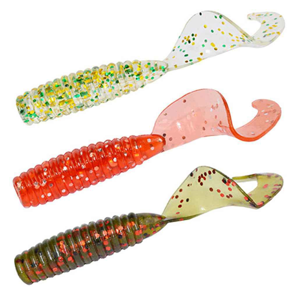 Set 12 Mồi Giả Mềm Câu Cá 45mm / 1 2g