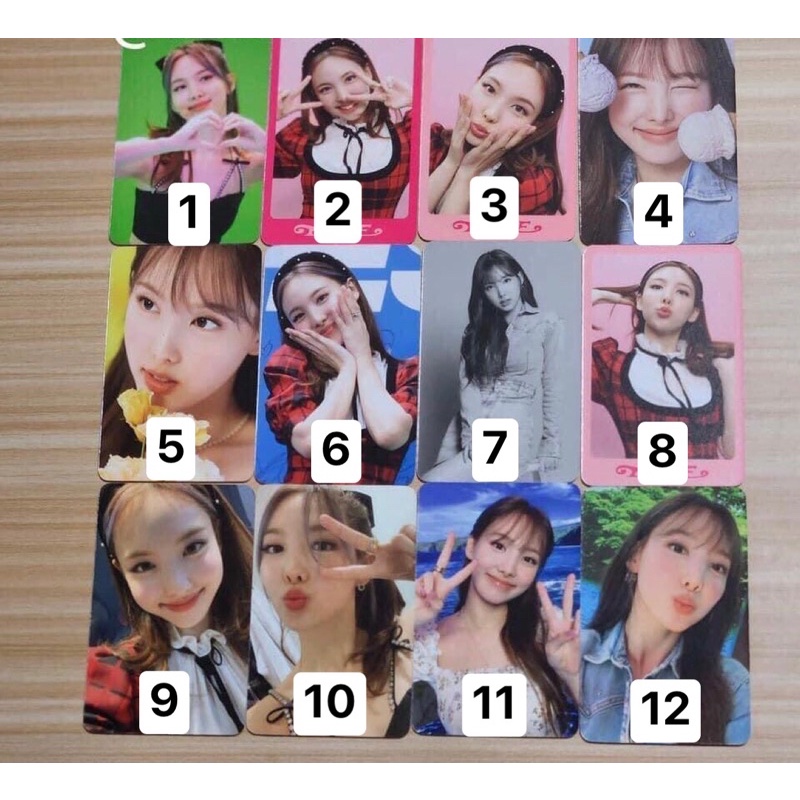 Lẻ card Dicon 102 Nayeon Twice chính hãng