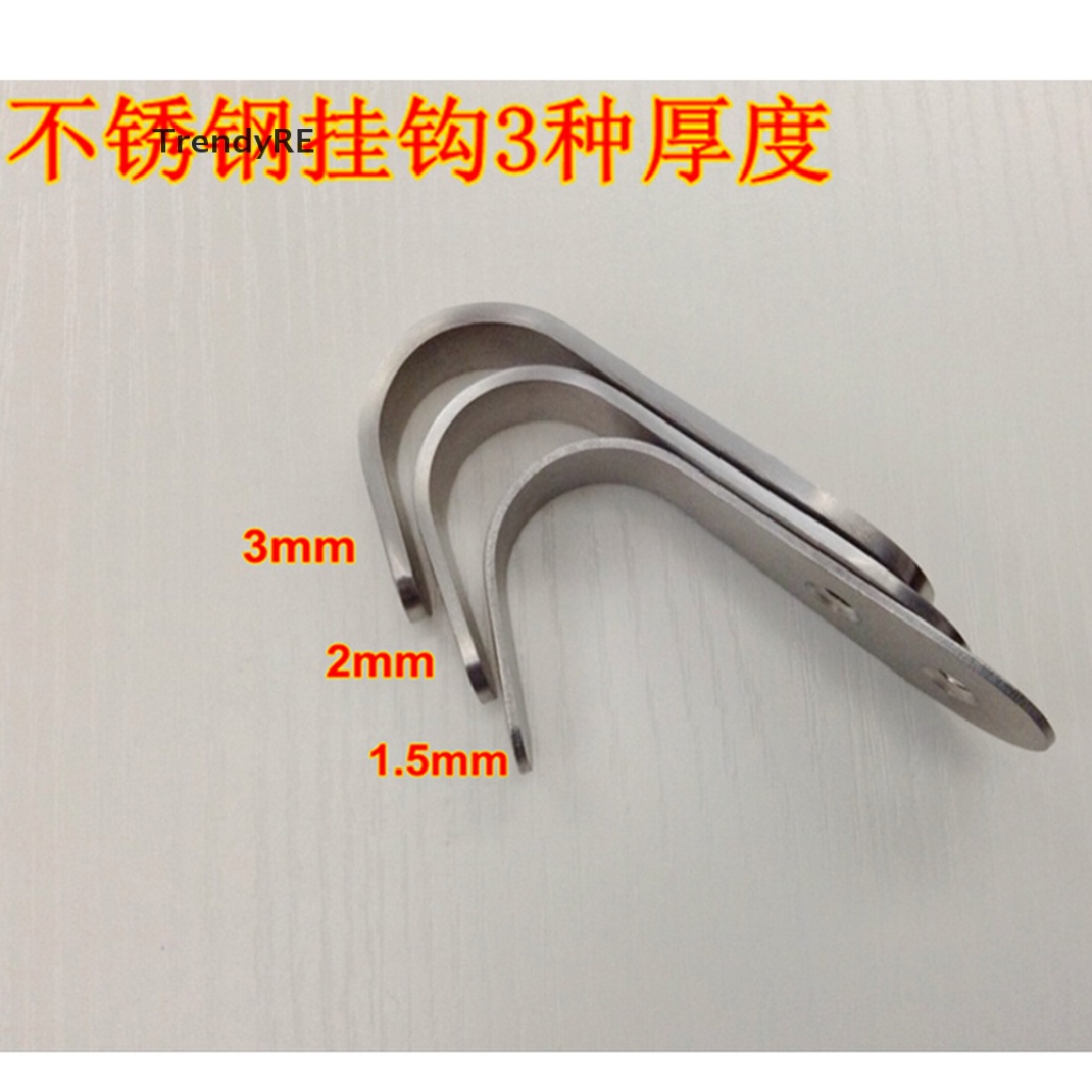 1 Móc Treo Đồ Bằng Thép Không Gỉ Gắn Cửa Tủ Nhà Bếp