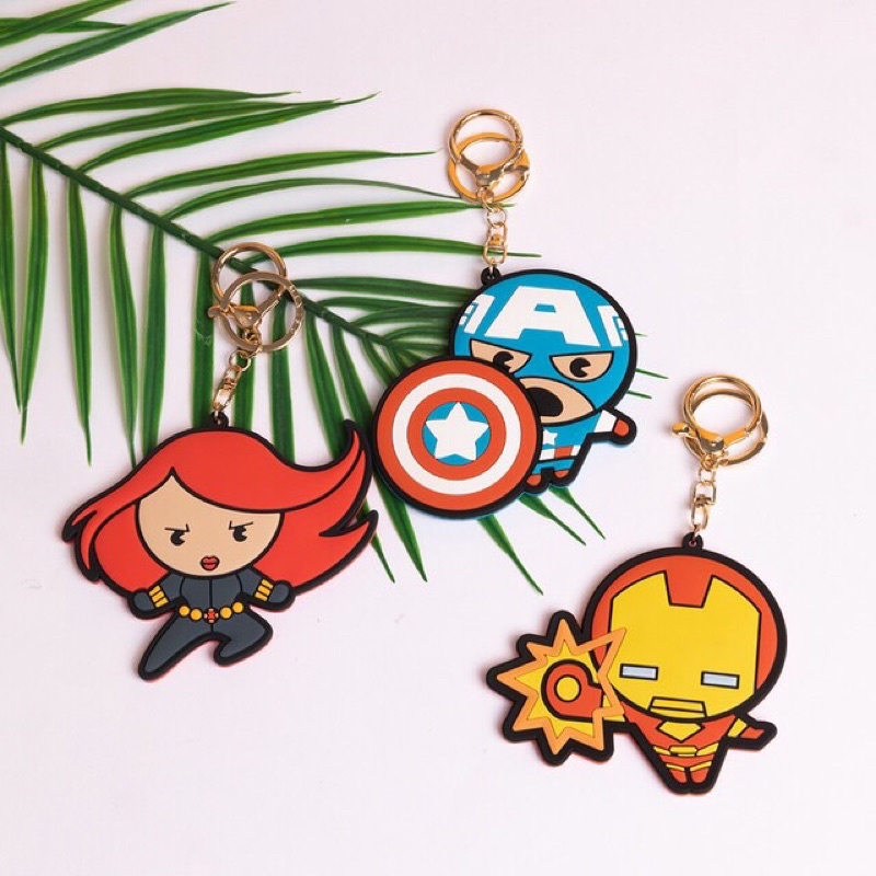 Móc Khoá Marvel Kèm Gương