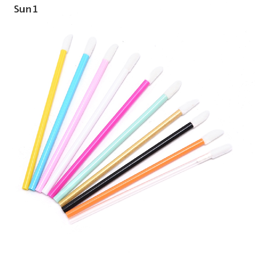 Set 50 Cọ Tô Son Môi Sử Dụng Một Lần Tiện Lợi