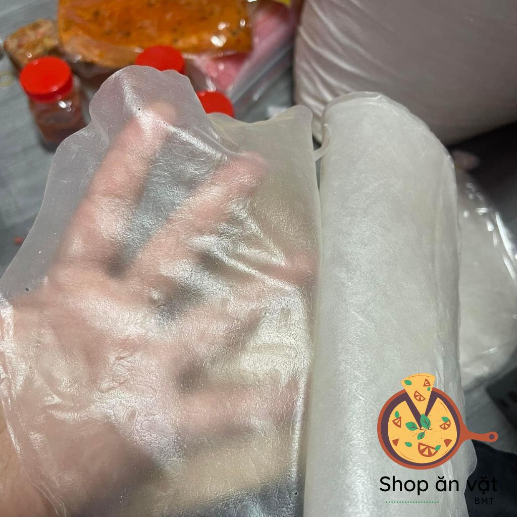 Bánh tráng phơi sương Tây Ninh bánh tráng tròn phơi sương mỏng dai 500g - 04100260