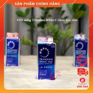 Viên uống trắng da Transino White C Clear Nhật 120 viên