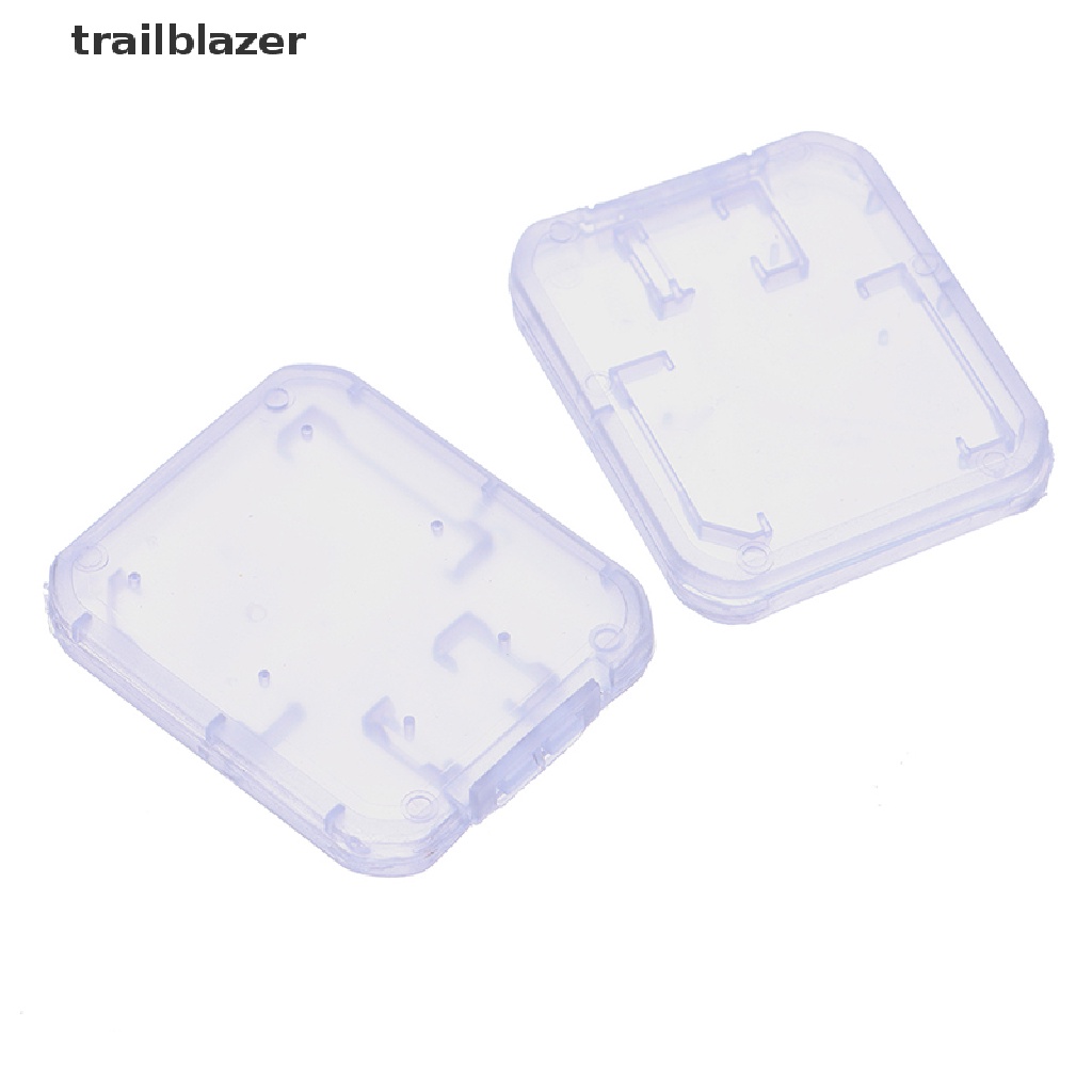 Set 10 Hộp Nhựa Trong Suốt Đựng Thẻ Nhớ Micro SD TF UIO