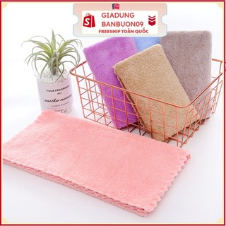 Khăn mặt lông cừu khăn lau mặt khăn tắm hàn quốc 30 x 50cm mềm mại h200