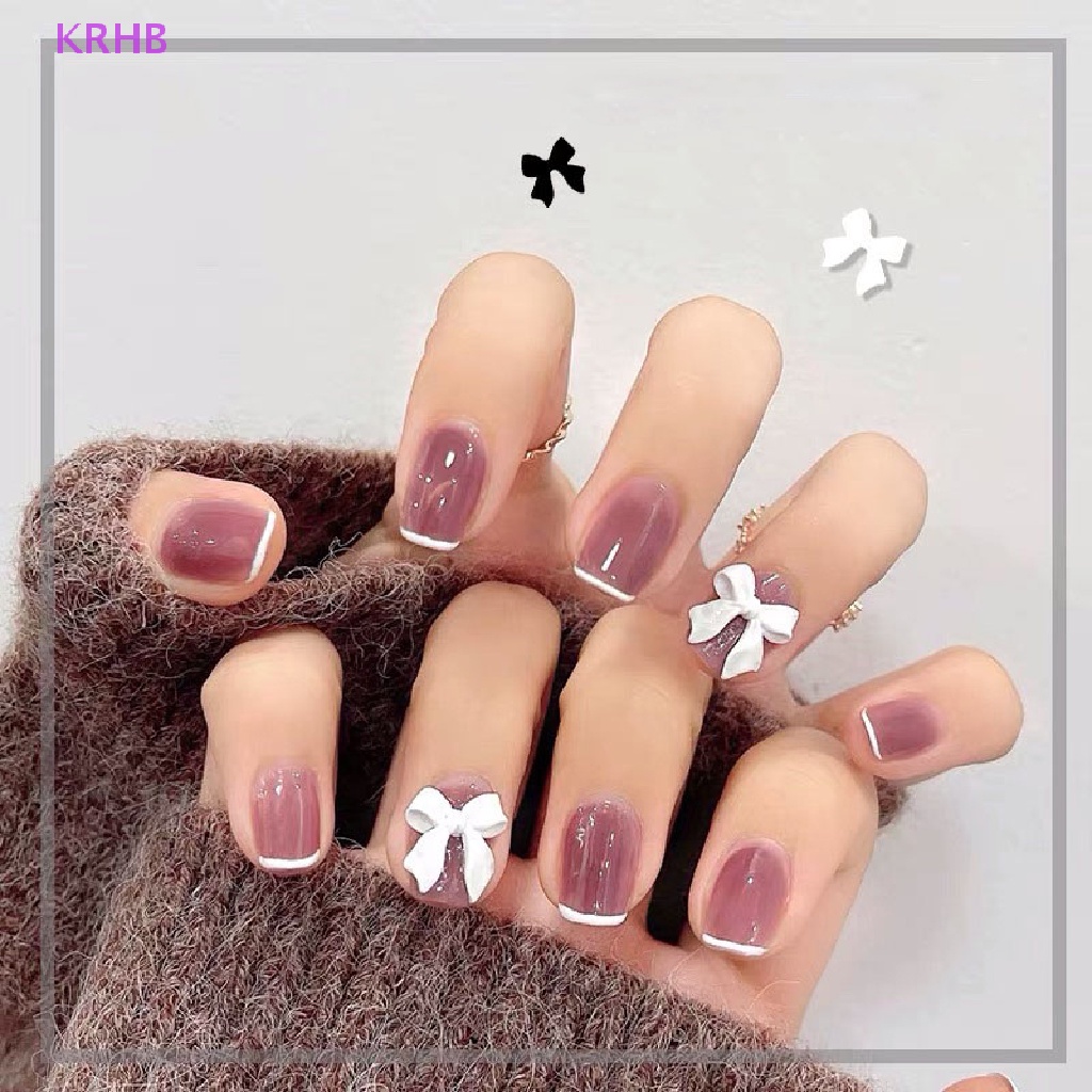 Set 50 Hạt Đá Đính Móng Tay 3D Kích Thước 11 X 11Mm Mới