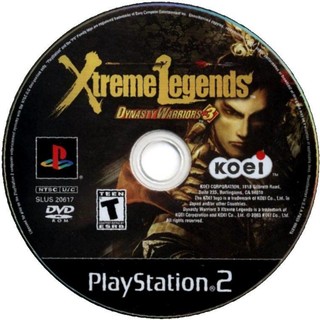 Dynasty Warriors 3 - Xtreme Legends - Đĩa game PS2