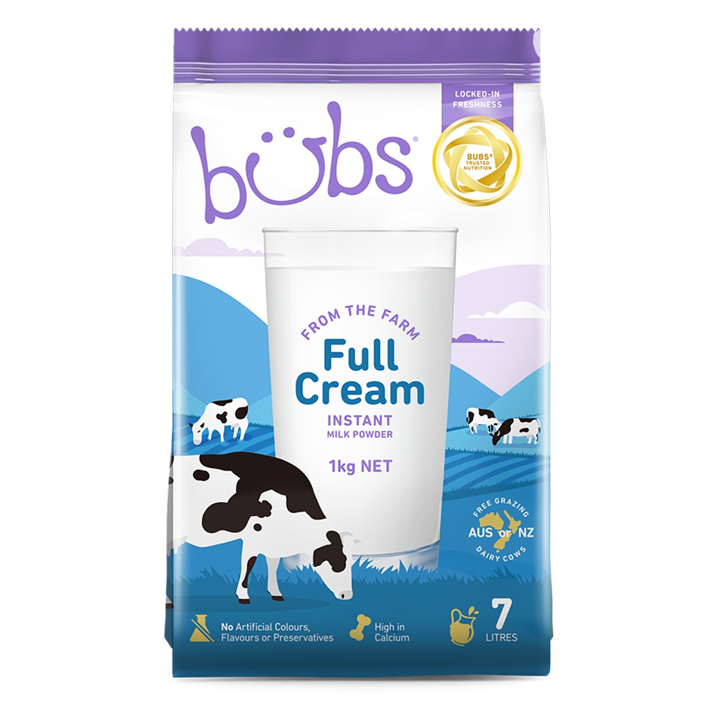 Sữa Bubs Full Cream 1kg